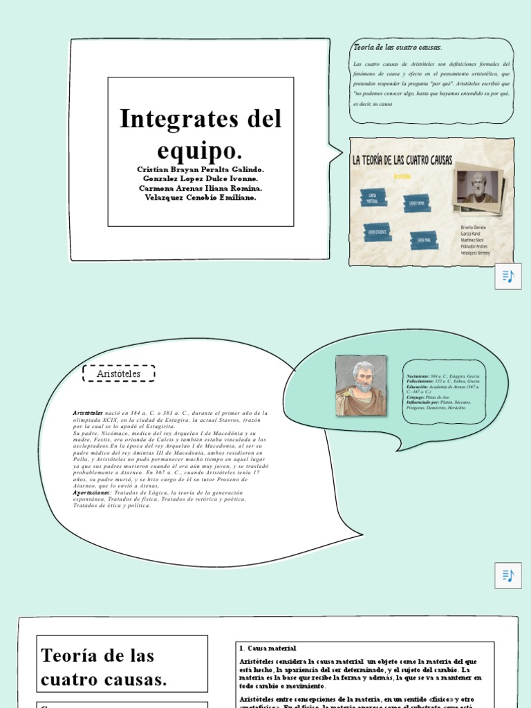 La Teoría de Las 4 Causas