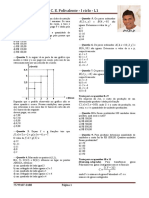 Lista 1 - Matemática