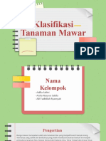 Klasifikasi Mawar