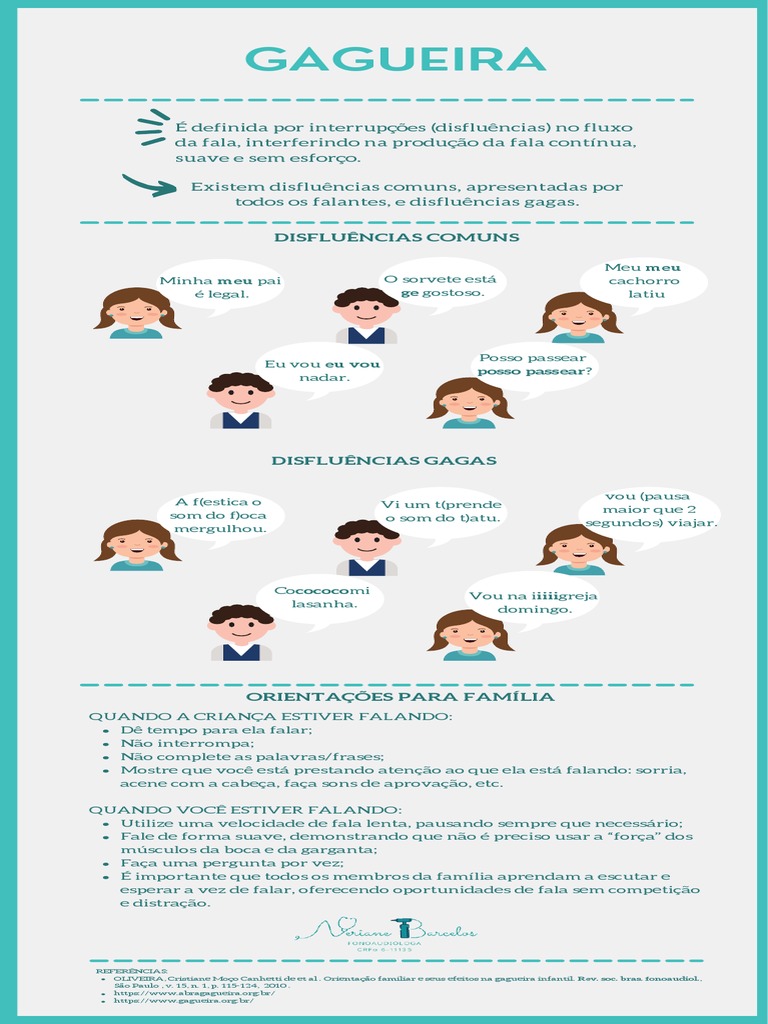 Disfluências e Gagueira Infantil | PDF