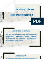 Plan capacitación Grupo Estrella mejora desempeño