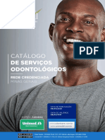 Catálogo de serviços odontológicos da Rede Credenciada Minas Gerais