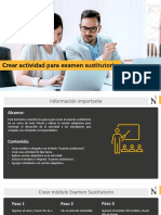 Crear examen sustitutorio adaptativo