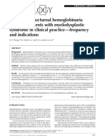 Paroxysmal Nocturnal Hemoglobinuria Testing in Patients With Myelodysplastic Syndrome in Clinical Practice