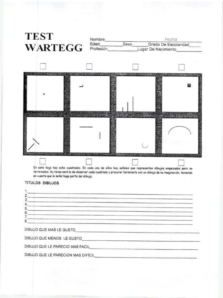 04 Test Wartegg | PDF
