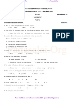 12th Chemistry - 1st Revision Test 2022 - English Medium PDF Download