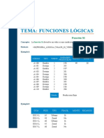 Funciones Lógicas - Ejercicio