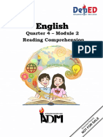 Quarter 4 - Module 2 Reading Comprehension