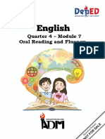 Quarter 4 - Module 7 Oral Reading and Fluency