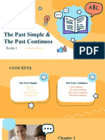 The Past Simple & The Past Continuos: Room 1