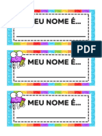 MEU NOME É...