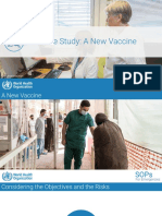 Case Study: A New Vaccine: WHO / Fredrik Naumann