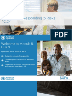 Responding To Risks: WHO / Fredrik Naumann