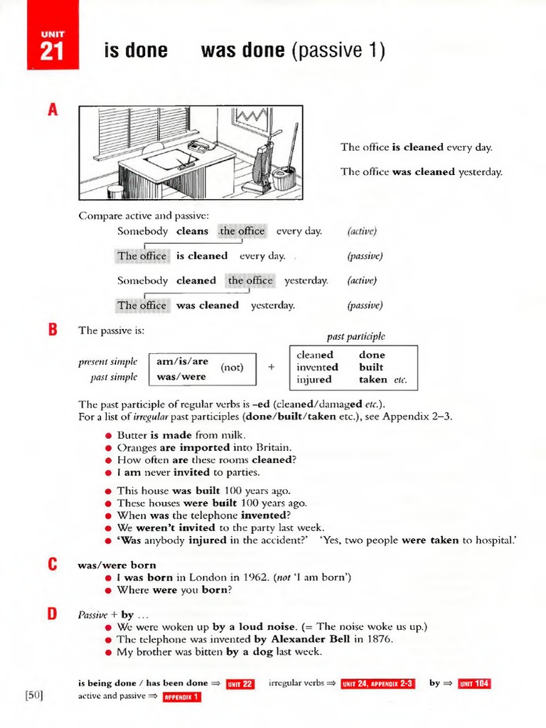 Is Done Was Done (Passive 1) | PDF | Linguistics | Language Arts ...