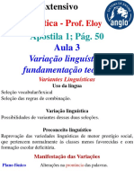 Aula 03 Variacao Linguistica Fundamentacao Teorica
