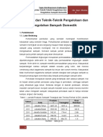 Teknologi Dan Teknik-Teknik Pengelolaan