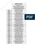 Listado Taquilla Actualizado Al 26ene22