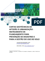Cartas Geotécnicas de Aptidão À Urbanização: Instrumento de Planejamento para Prevenção de Desastres E para A Gestão Do Uso Do Solo