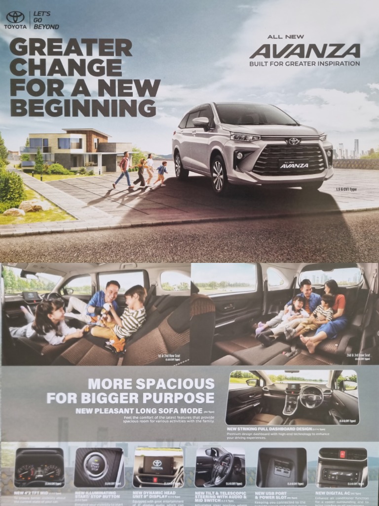 All New Avanza 2021 Pdf Anti Lock Braking System Vehicles