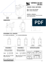 Chave motores CS-CR menos 40