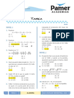 X - Sem1 - Ecuaciones 1er Grado y Función Lineal (Recuperado) (Recuperado)