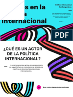 Actores en La Política Internacional
