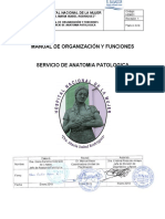 Manual de Organizacion y Funciones Anatomia Patologica