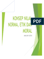 Rev KONSEP NILAI, NORMA, ETIK DAN MORAL
