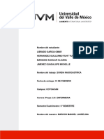 Procedimiento de colocación de sonda nasogástrica