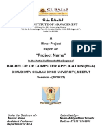 G.L. Bajaj: "Project Name"