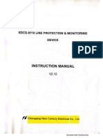 EDCS 8110 Instruction Manual