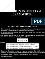 1 Radiation Intensity