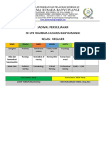 Jadwal Mata Kuliah