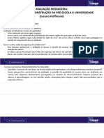 Avaliação mediadora: uma prática em construção