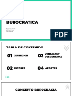 Teorías Burocráticas