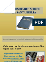 648 Curiosidades Sobre La Biblia