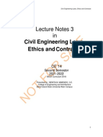 CE 14 - L3 Practice of Civil Engineers (Classification of Civil Engineering Services)