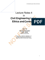 CE 14 Lecture Notes on Client-Civil Engineer Responsibilities