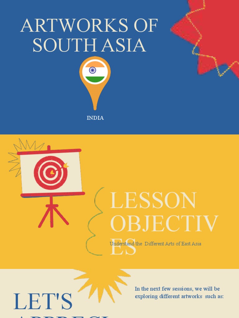 Lesson 3 - Arts of South, West and Central Asia | PDF | Iran | Aesthetics