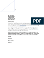 COVER LETTER EXAMPLE TEMPLATE