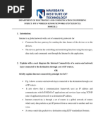 IoT Module-2 Notes