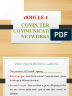 Module-1: Computer Communication Networks
