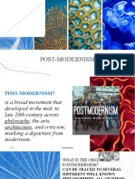 Post-Modernism: Sem. Rejun Nolen B. Rabor