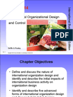 Chapter 14 International Organization Design and Control