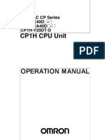 CP1H Operation Manual