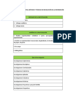 Enfoques-Diseños - Tipos de Investigación-Métodos y Técnicas