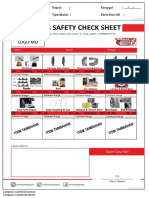 Honda Safety Check Sheet