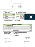 Analisis Alokasi Waktu - 21-22