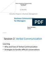 Business Communication For Managers: 11 Months Executive Program in Business Management