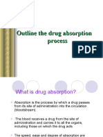 0utline The Drug Absorpion Process